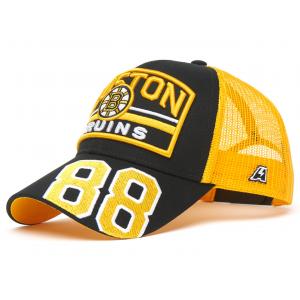 31444 Бейсболка Boston Bruins №88, черн.-желт., 55-58 Atributika & Club