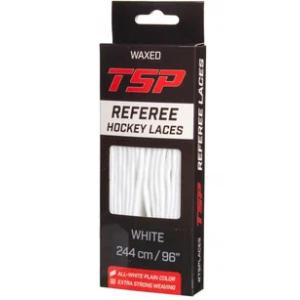 TSP Шнурки хоккейные судейские с пропиткой REFEREE Waxed(Totalsport)