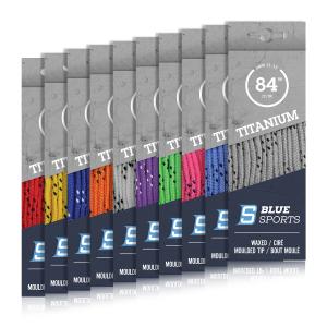 Шнурки BLUESPORTS TITANIUM с пропиткой