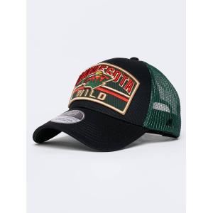 31733 Бейсболка Minnesota Wild, черн.-зелен., 55-58