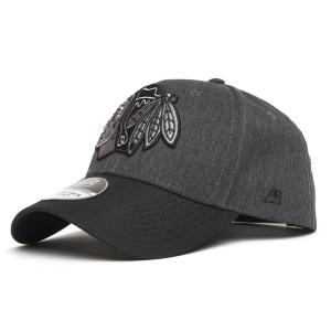 31546 Бейсболка Chicago Blackhawks, серо-черн., 55-58